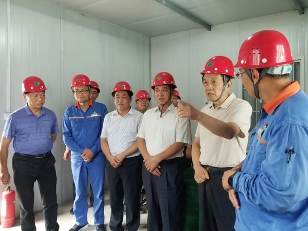 省人大工作研究会来我县调研企业高质量发展情况