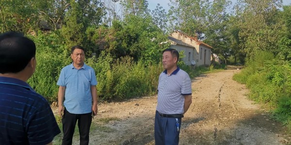 陈国祥深入桑涧镇调研中心村建设