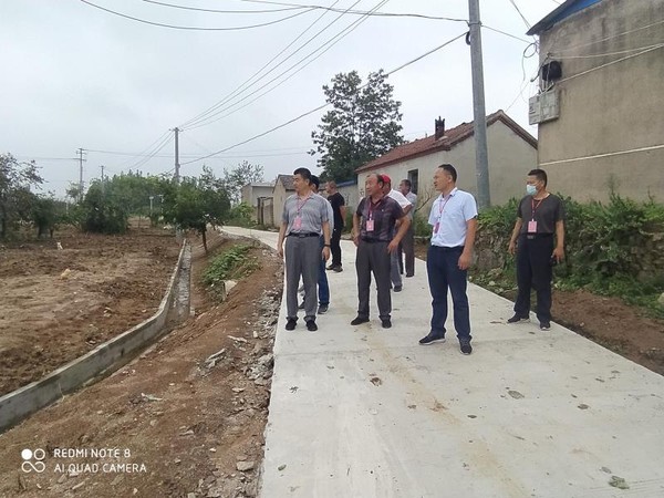 督查拂晓社区九塘湖组示范点.jpg