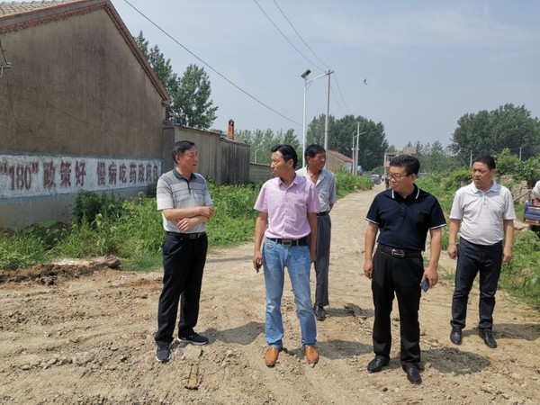 陈国祥调研桑涧镇美丽乡村建设